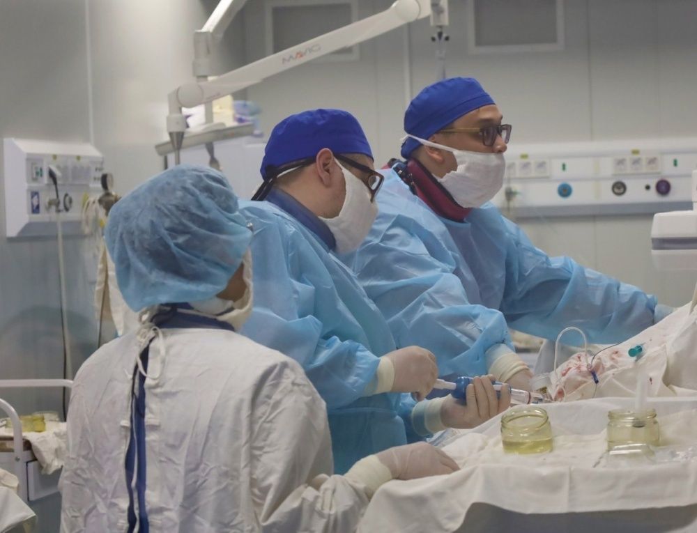 В больнице проводится реваскуляризация для предотвращения осложнений синдрома диабетической стопы