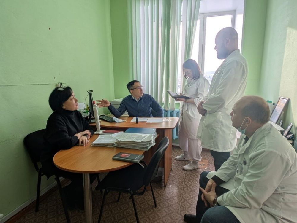 Рабочий визит в Толбазинскую центральную районную больницу