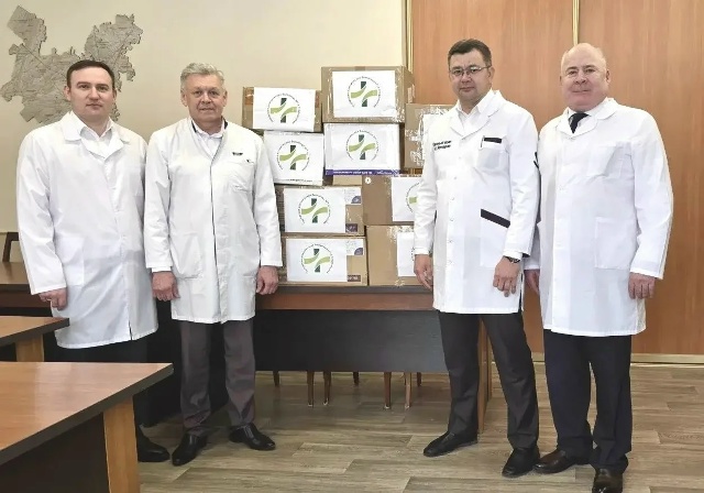 Гуманитарная помощь от нашей больницы